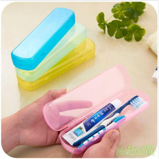 Travel Portable Toothbrush Toothpaste Storage Box