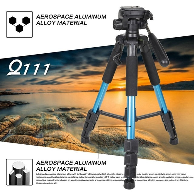 Professional Portable Travel Aluminum Camera Tripod Gadget