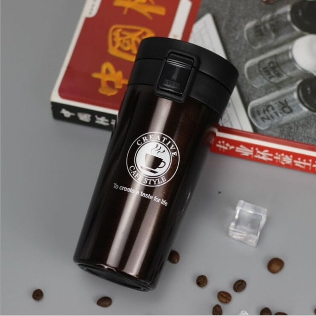 Travel Coffee Mug Stainless Steel Thermos Bottle