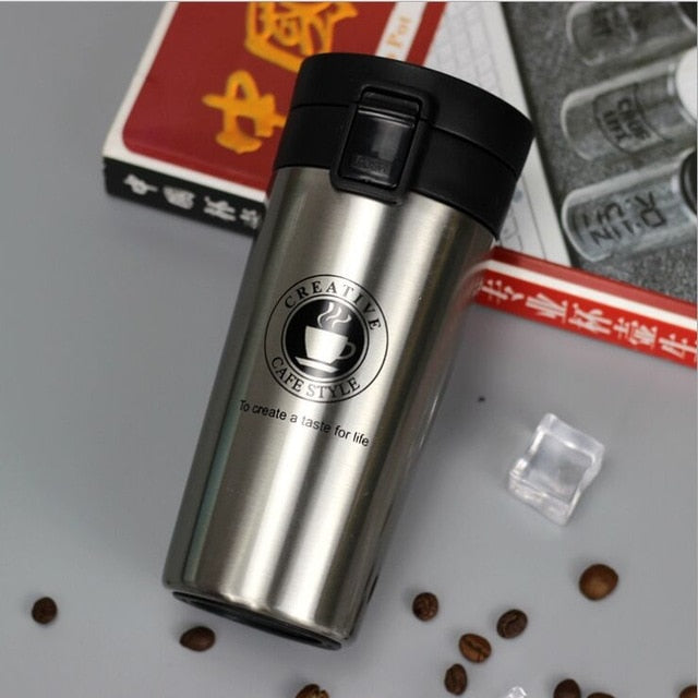 Travel Coffee Mug Stainless Steel Thermos Bottle