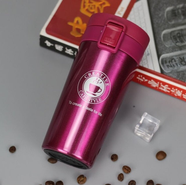 Travel Coffee Mug Stainless Steel Thermos Bottle