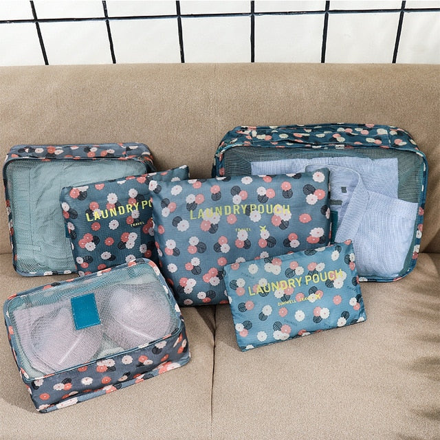 Folding Travel Luggage Bag Set