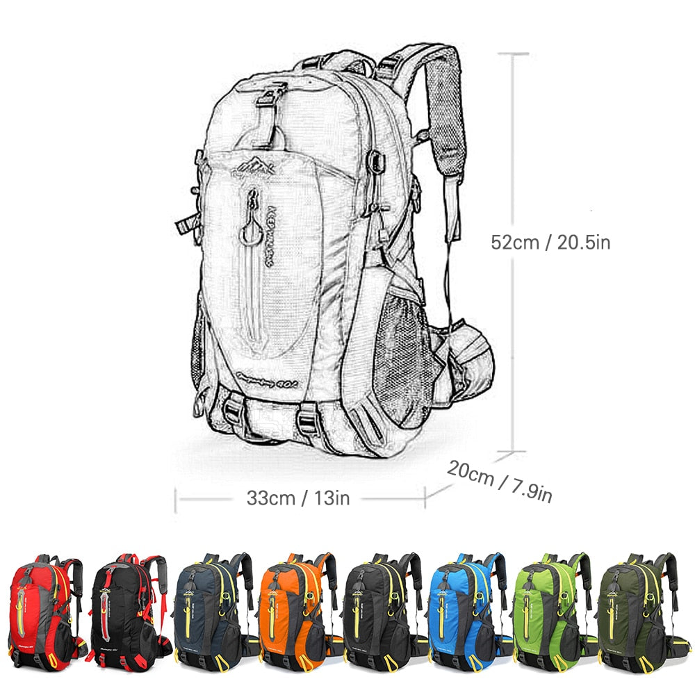 Waterproof Climbing Shoulder Backpack