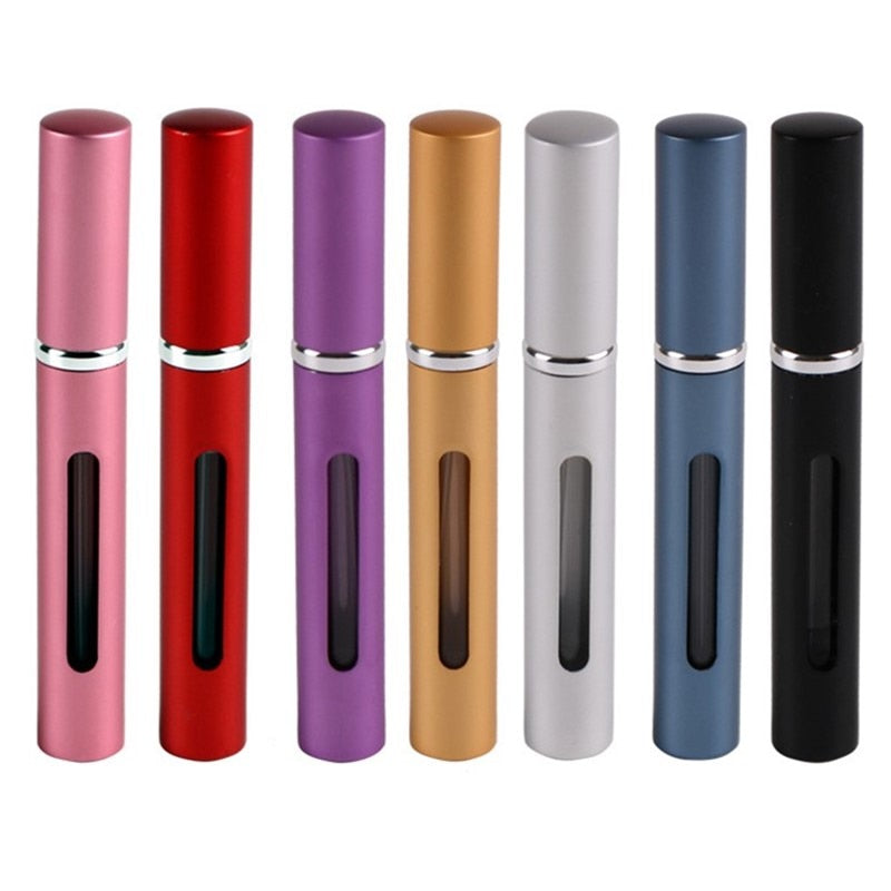 5ml Travel Mini Refillable Perfume Bottles & Sprayer